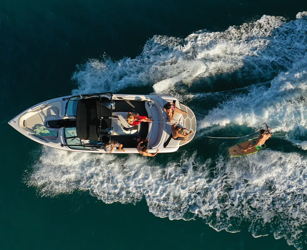 Bateau et ski nautique